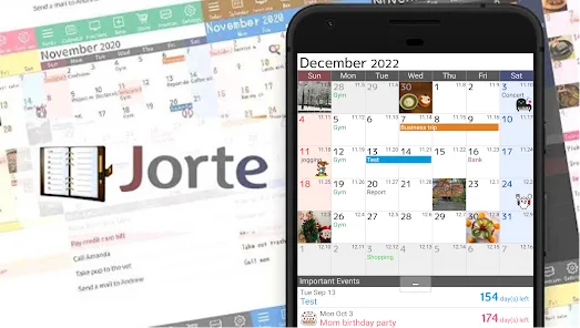 Jorte Calendar & Organizer